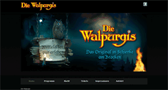 Desktop Screenshot of die-walpurgis-schierke.de
